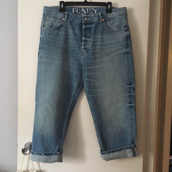 RAEY Dad Baggy Boyfriend Organic Cotton Jeans 32 - Picture 5 of 9